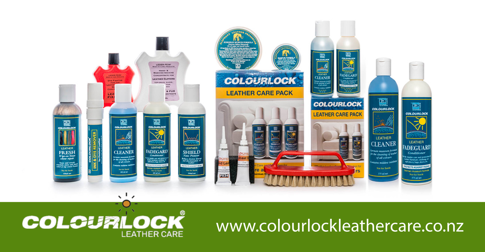 Leather Care Products - Leather Cleaner, Repairs - Colourlock